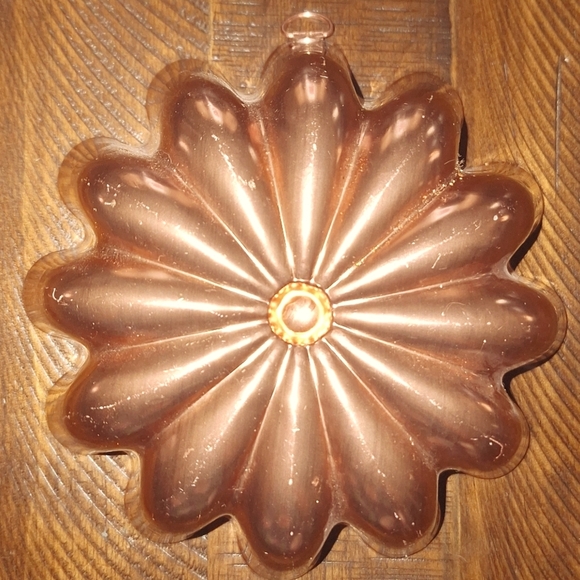Vintage Traditional Jello / Cake Mold Copper Kitchen Decor Set Of 2 - Picture 3 of 10